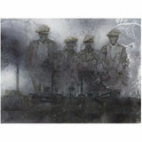 Potteries 20th Century Print Collection by Geoffrey Wynne RI Written in Dust: Angels above the City Print from Barewall Art Gallery