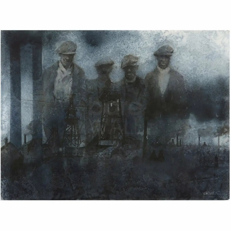 Potteries 20th Century Print Collection by Geoffrey Wynne RI Written in Dust: Long Ago and Far Away Print from Barewall Art Gallery