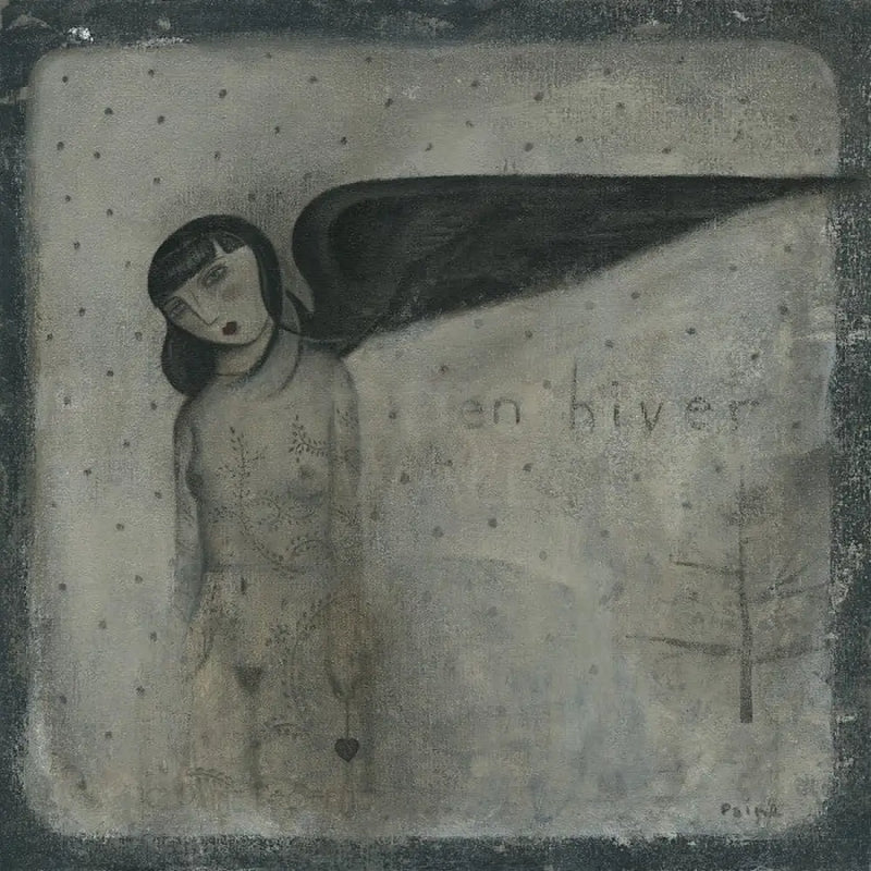 PP2211 Gothic Nude - En Hiver 1 by Paine Proffitt Original Art from Barewall Art Gallery