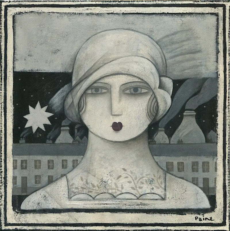 PP2411 Potteries - Shooting Star 2024 by Paine Proffitt Original Art from Barewall Art Gallery