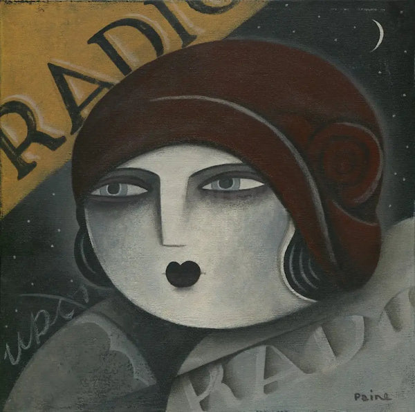 PP2412 Potteries - Radio Night 2024 by Paine Proffitt Original Art from Barewall Art Gallery