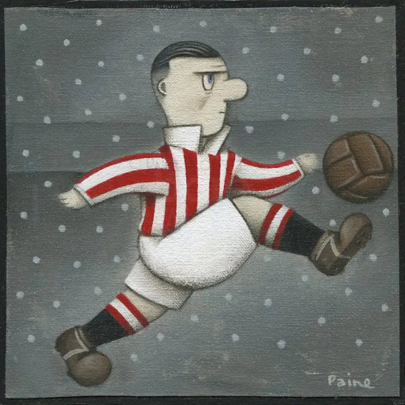 PPSC2 Stoke City - Snow in the Potteries Signed Print by Paine Proffitt Print from Barewall Art Gallery