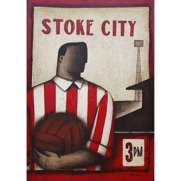 Pride of Stoke City original by Paine Proffitt Original Art from Barewall Art Gallery