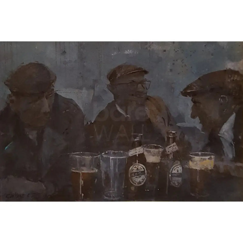 Pub Life by Geoffrey Wynne RI Original Art from Barewall Art Gallery