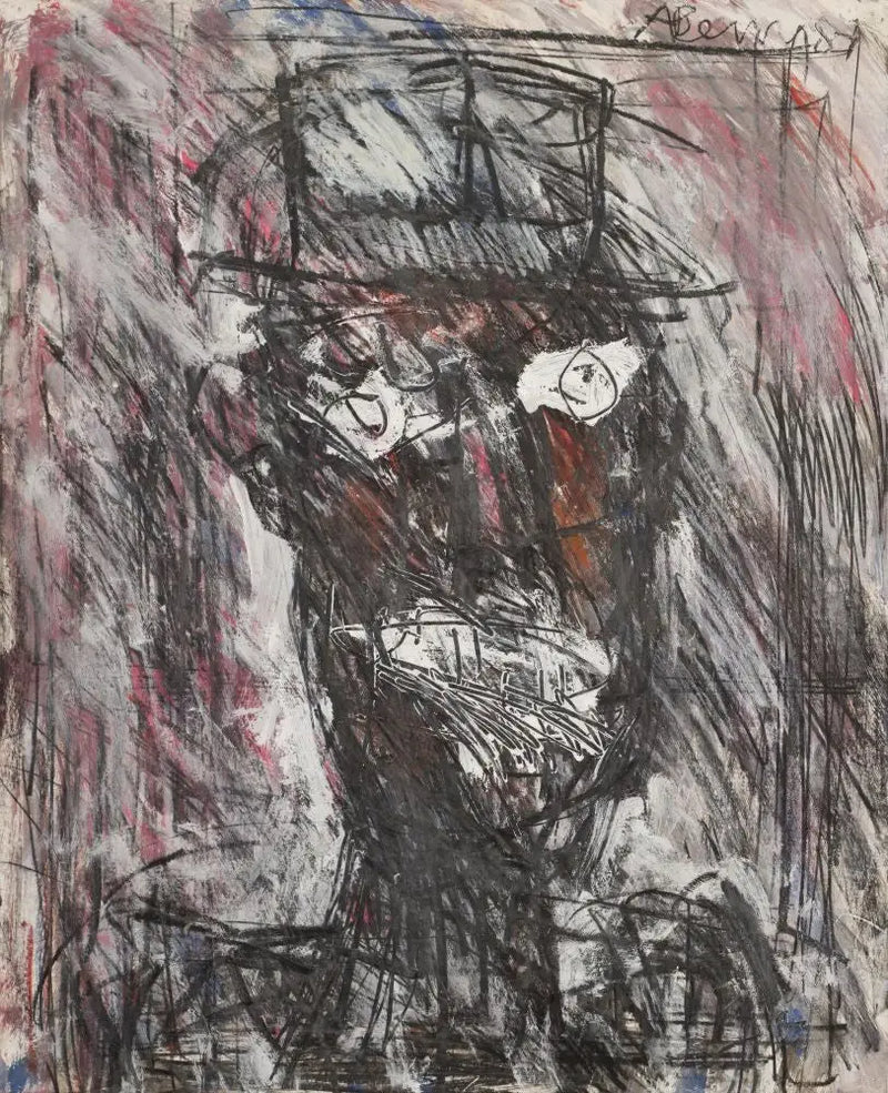 RAW002 Bus Conductor 1987 by Arthur Berry Original Art from Barewall Art Gallery