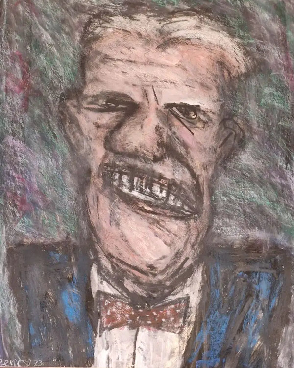 RAW004.5 The Comedian 1991 by Arthur Berry Original Art from Barewall Art Gallery