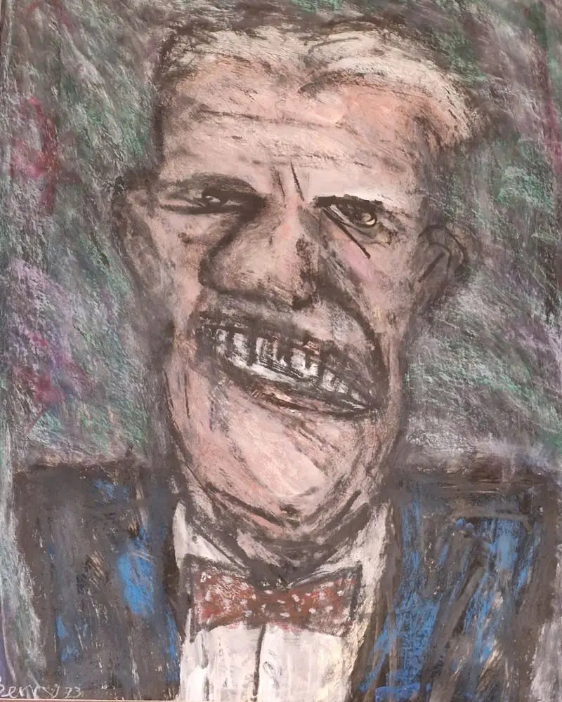 RAW004.5 The Comedian 1991 by Arthur Berry Original Art from Barewall Art Gallery