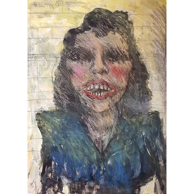 RAW006 Night Creature 1960 by Arthur Berry Original Art from Barewall Art Gallery