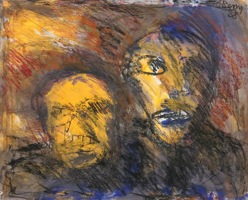 RAW008 Night Wanderers 1988 by Arthur Berry Original Art from Barewall Art Gallery