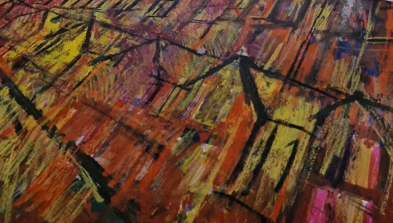 RAW010 Tunstall Backs 1971 by Arthur Berry Original Art from Barewall Art Gallery