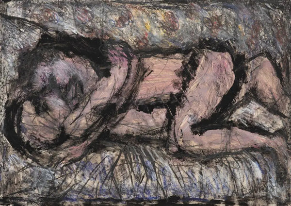 RAW012 Sofa Sex 1987 by Arthur Berry Original Art from Barewall Art Gallery