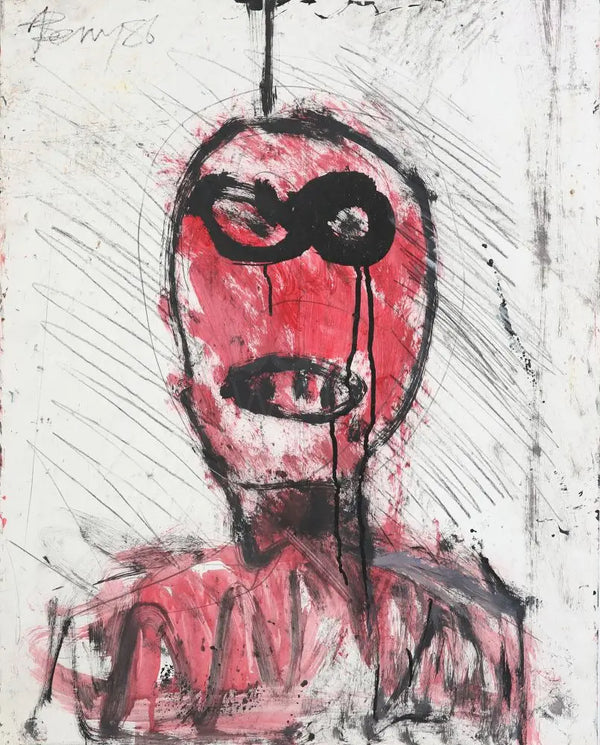 RAW013 Submissive 1986 by Arthur Berry Original Art from Barewall Art Gallery