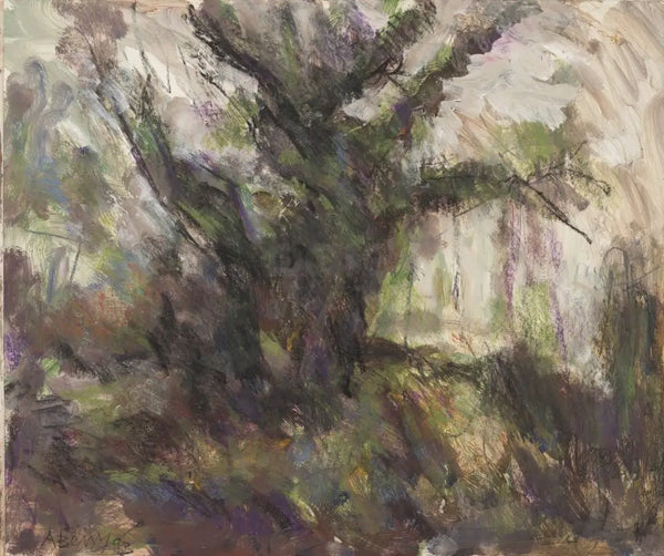 RAW018 Verdant Tree 1993 by Arthur Berry Original Art from Barewall Art Gallery