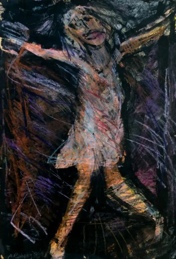 RAW023 Dancing Queen 1975 by Arthur Berry Original Art from Barewall Art Gallery