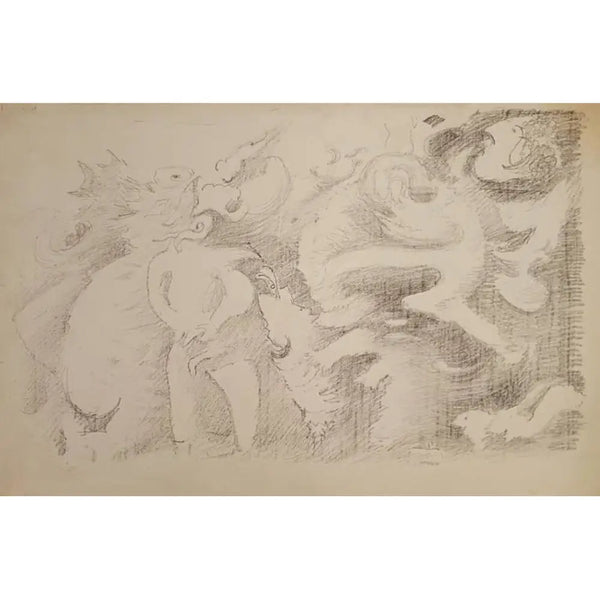 RC2 Signed Sketch by Raymond Coxon Original Art from Barewall Art Gallery