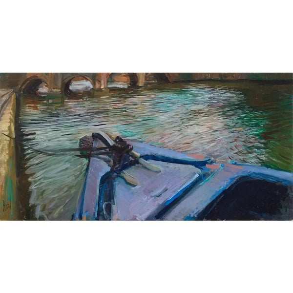 Reflection Study, Preston Brook, Tewkesbury 2012 by Rob Pointon Original Art from Barewall Art Gallery