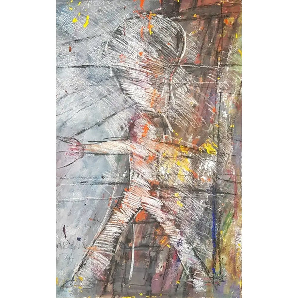 Restless Child 1974 by Arthur Berry Original Art from Barewall Art Gallery