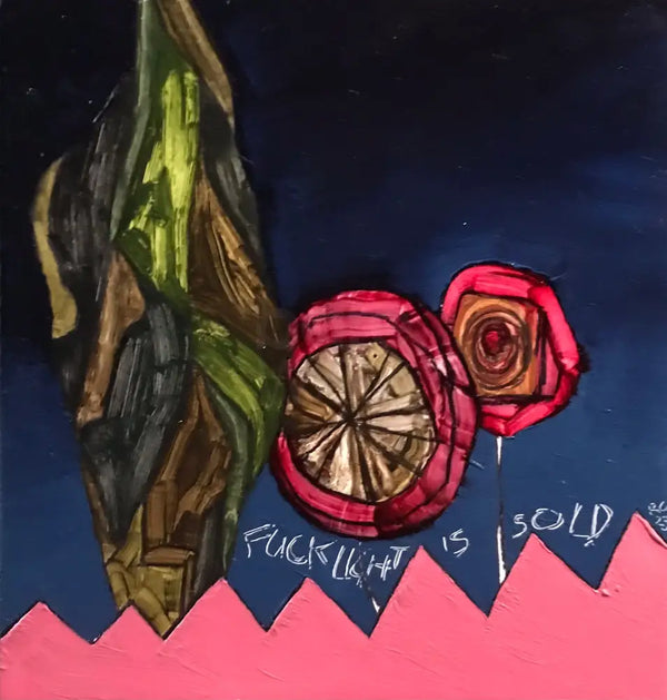 RGL1 Saw Garden 1 Oil by Russell Gregory Original Art from Barewall Art Gallery