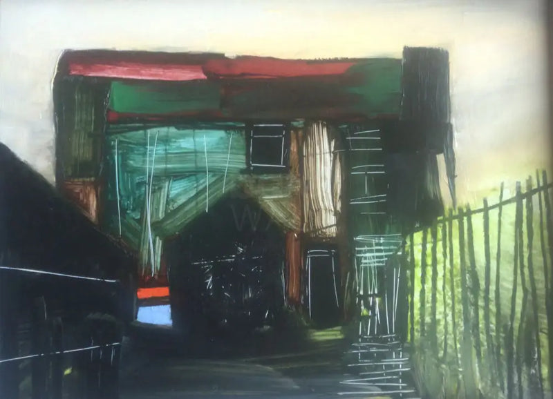 RGL11 Back of Burslem Oil by Russell Gregory Original Art from Barewall Art Gallery