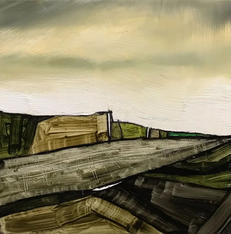 RGL5 Moorland Oil by Russell Gregory Original Art from Barewall Art Gallery