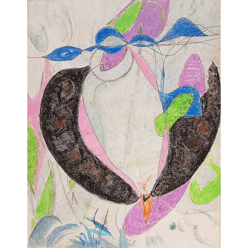 RM2MM Untitled Nature c1960s Study by Raymond Coxon Original Art from Barewall Art Gallery