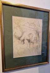 RM3MM The Centaurs c1930 by Raymond Coxon Original Art from Barewall Art Gallery