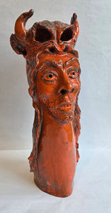 Theseus 1981 classical ceramic sculpture by John Shelton Ceramics from Barewall Art Gallery