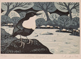 Little Dipper Lino Print 2024 by Louise Edwards