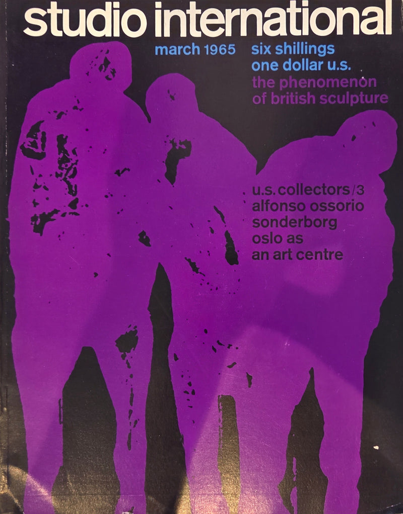 Studio - International Journal of Modern Art March 1965 Magazine