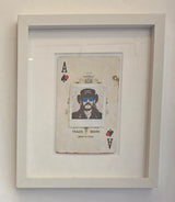 Lemmy - The Ace of Spades original collage 2009 by Pop Artist GRAY