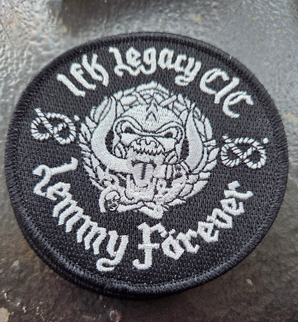 Exclusive LEMMY FOREVER Battle Jacket patch by Andrew Edwards for IFK Legacy