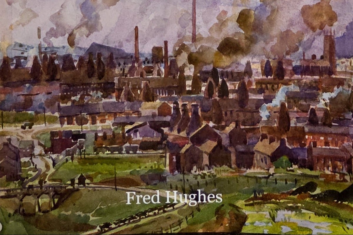 Stoke-on-Trent The Story of a City 1925 to 2025 by Fred Hughes Book from Barewall Art Gallery