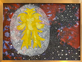 ENLA001 Small Acrylic Flow Series 1990s by Enos Lovatt 38 Original Art from Barewall Art Gallery