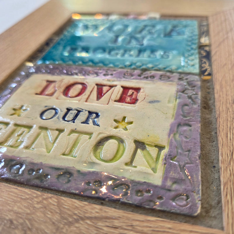 Love Our Fenton Work In Progress 2025 by Philip Hardaker