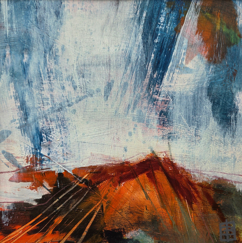 Weavers Weather Study II 2025 by Helen Boardman