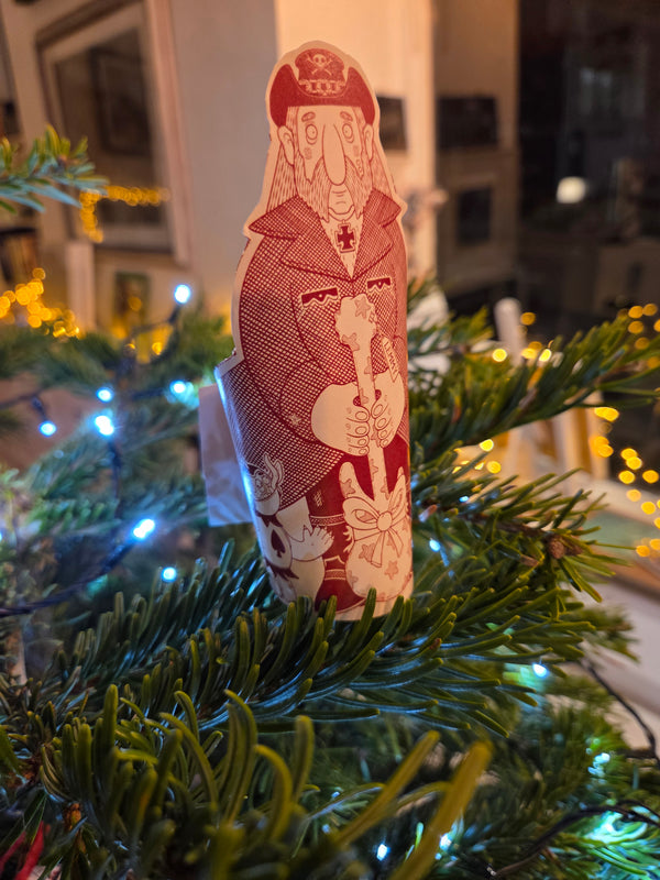 Have yourself a Lemmy Little Christmas Decorations 2025 by Kidda Kinsey Cards from Barewall Art Gallery