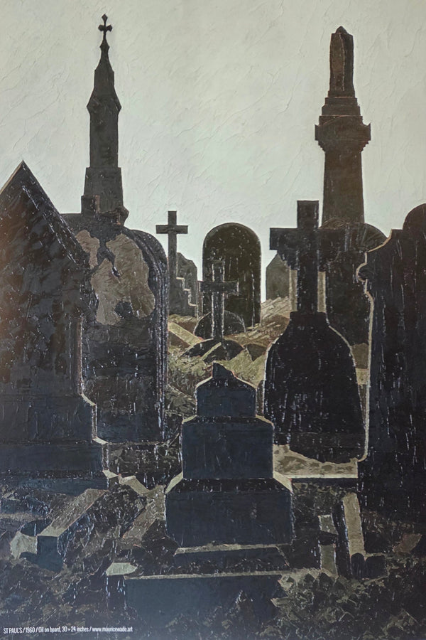 MW4P St Paul's Print 1960 by Maurice Wade