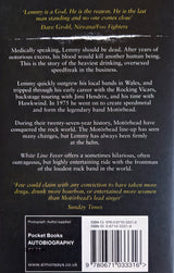 White Line Fever – Lemmy Kilmister Autobiography with Janiss Garza