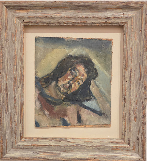 Olivia 2020 Oil on Board by Richard Fitton Original Art from Barewall Art Gallery