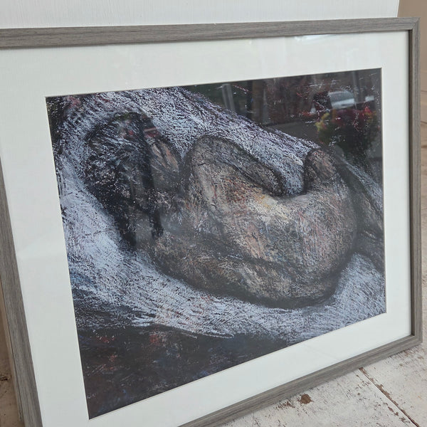 SOP009 Reclining Nude 1982 Print by Arthur Berry