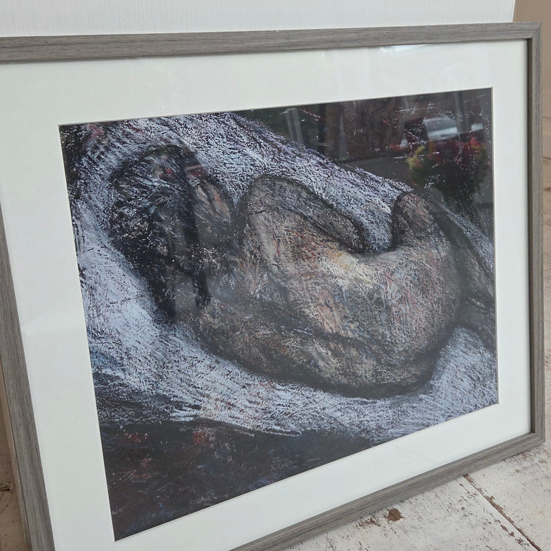 SOP009 Reclining Nude 1982 Print by Arthur Berry