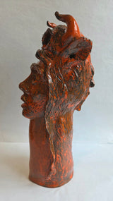 Theseus 1981 classical ceramic sculpture by John Shelton Ceramics from Barewall Art Gallery