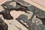 Little Dipper Lino Print 2024 by Louise Edwards