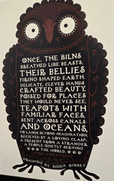 KK4 Poetry Owl Print 2025 by Kidda Kinsey