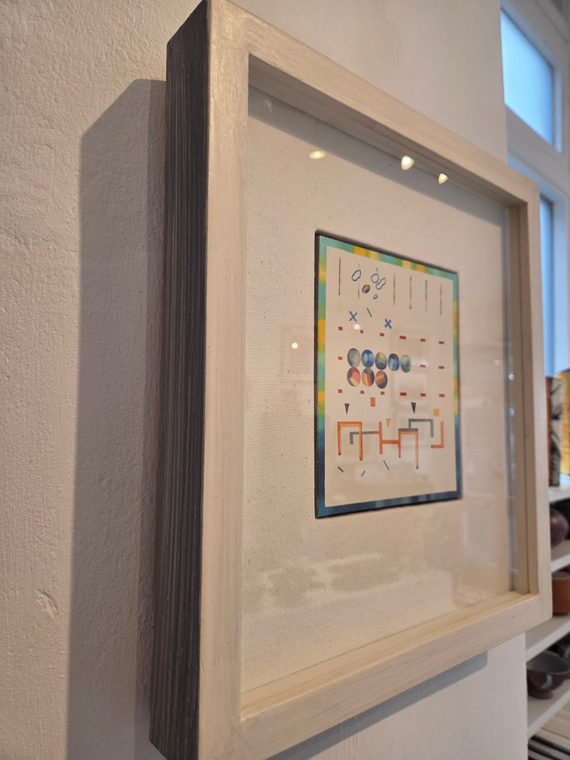 48 Elements 1970 Oil on Board by Jack Smith
