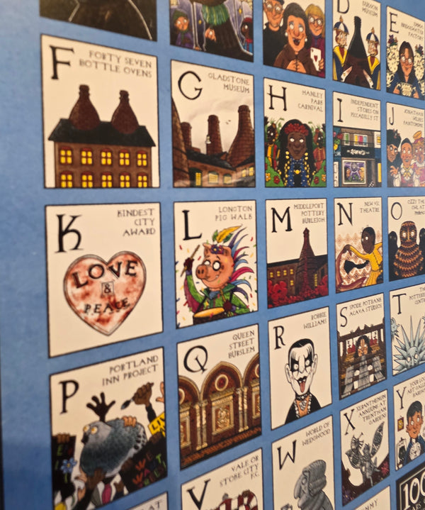 KK2 100 Years A-Z Print 2025 by Kidda Kinsey