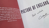 Signed Picture of England: Twenty Years Photographing the England Men's Cricket Team Home and Away Hardback by Gareth Copley-Jones Book from Barewall Art Gallery