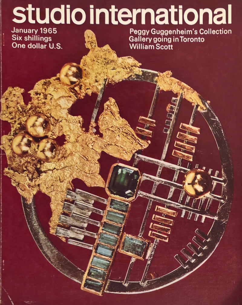 Studio - International Journal of Modern Art January 1965 Magazine