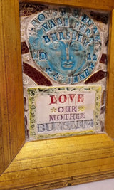 Robbie Willams Vale Park 2022 4th June Love Our Mother Burslem 2023 by Philip Hardaker Ceramics from Barewall Art Gallery