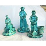 Saggar Maker Ceramic Figures by Ian Tinsley Pottery by Barewall